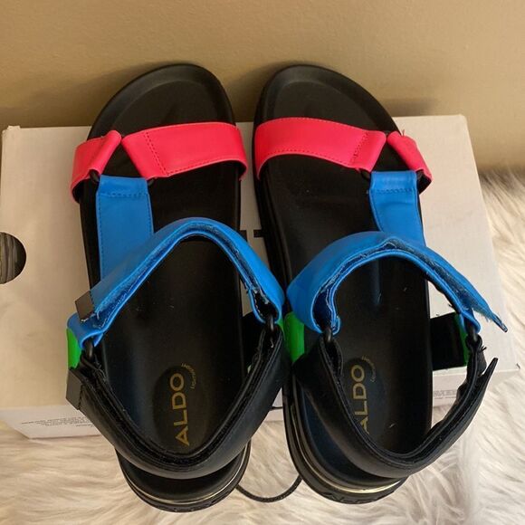 ALDO Talana Sandals Multi- color- Size:9 - Picture 11 of 16